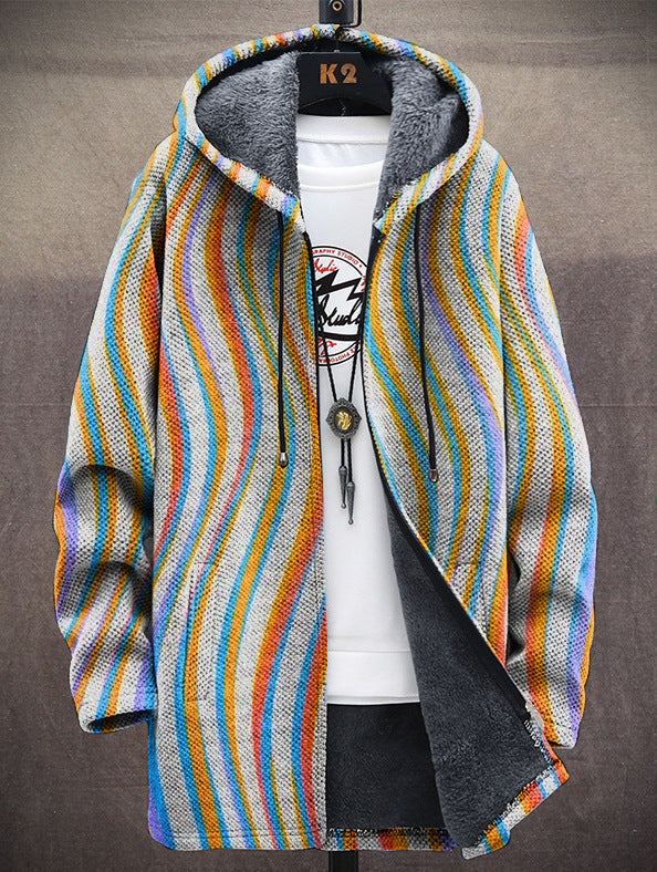 Beatrix - Wavy Multicolor Hoodie