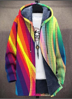 Debbie - Vibrant Spectrum Hoodie