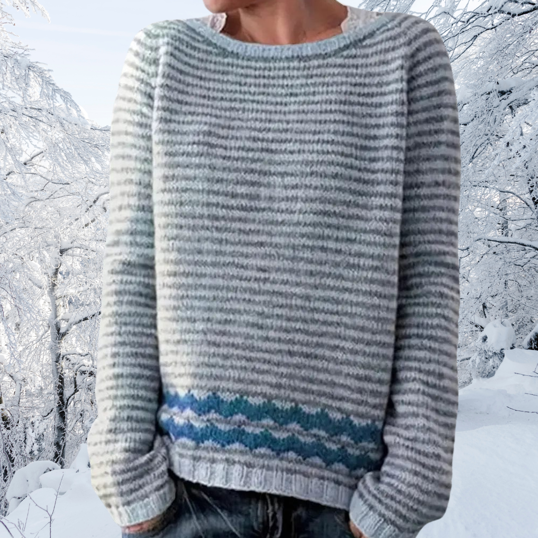 Maris - Cozy Striped Sweater