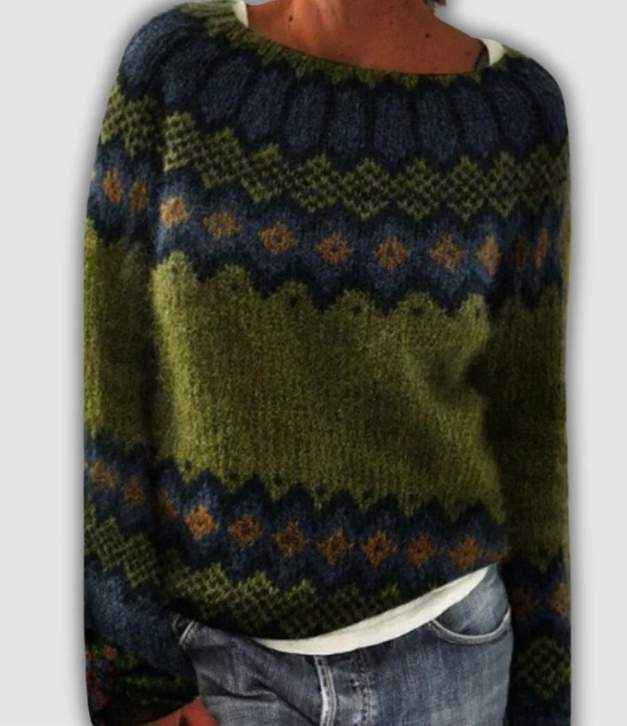 Gwenneth - Cozy Nordic Pullover