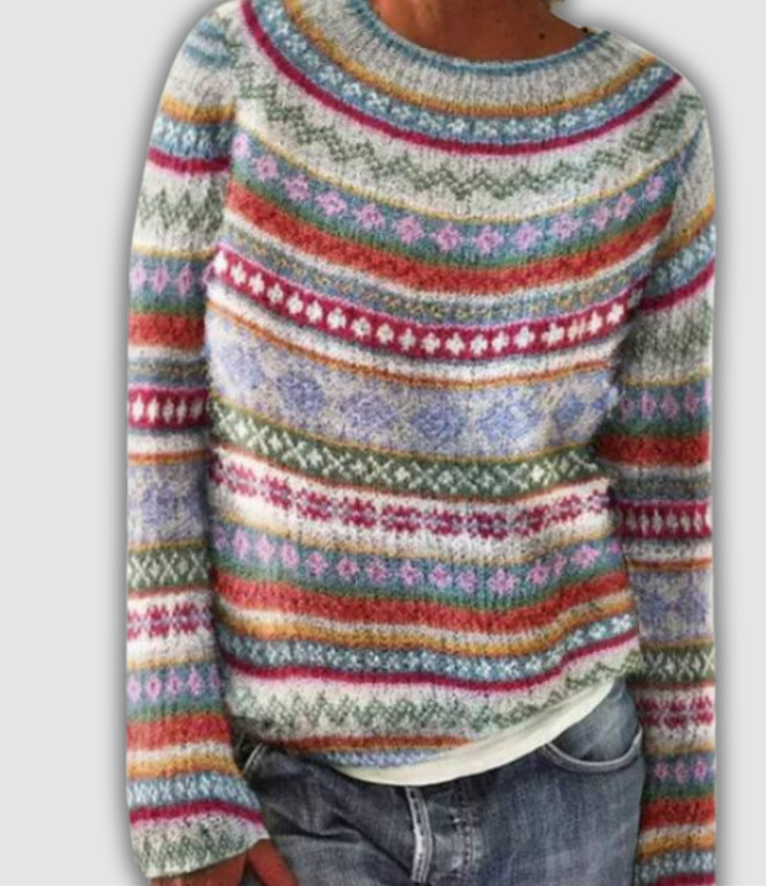 Jessica - Comfy Boho Pullover