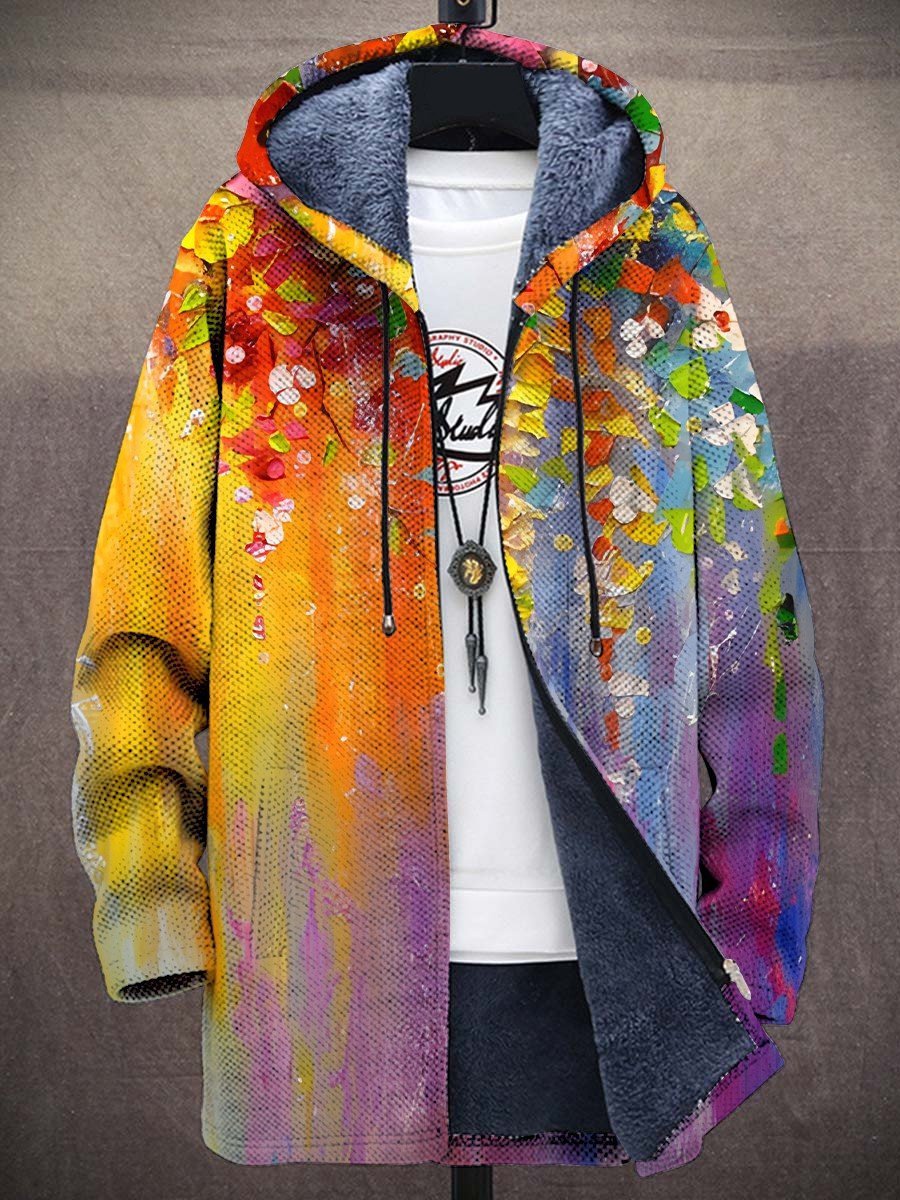 Maxie - Vibrant Watercolor Hoodie