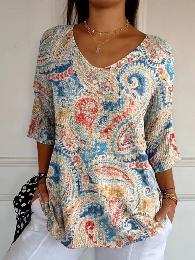 Lydia - Printed Art Top