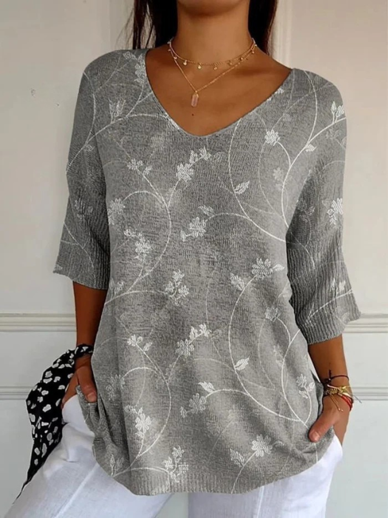 Noriella - Artistic Printed Top