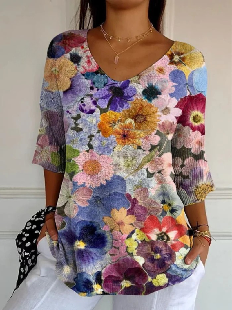 Jina - Floral Printed Top