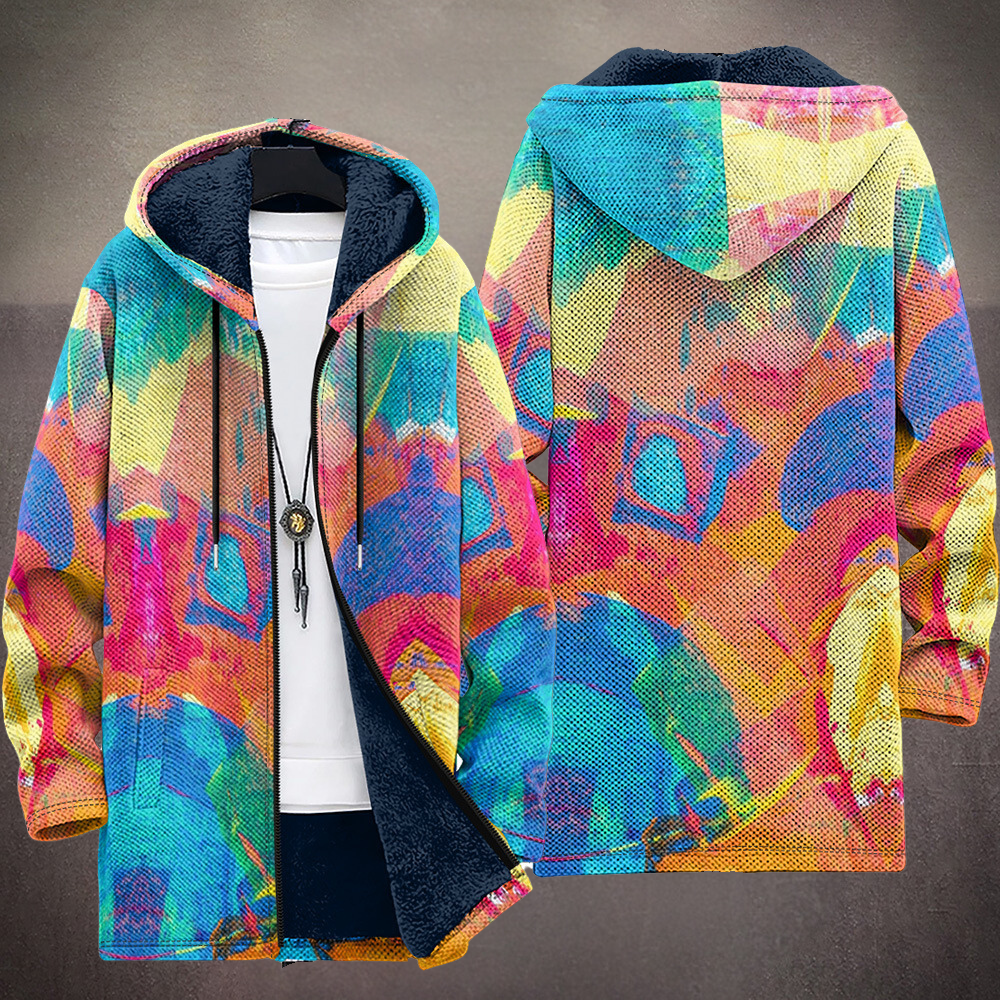 Percy - Colorful Abstract Hoodie