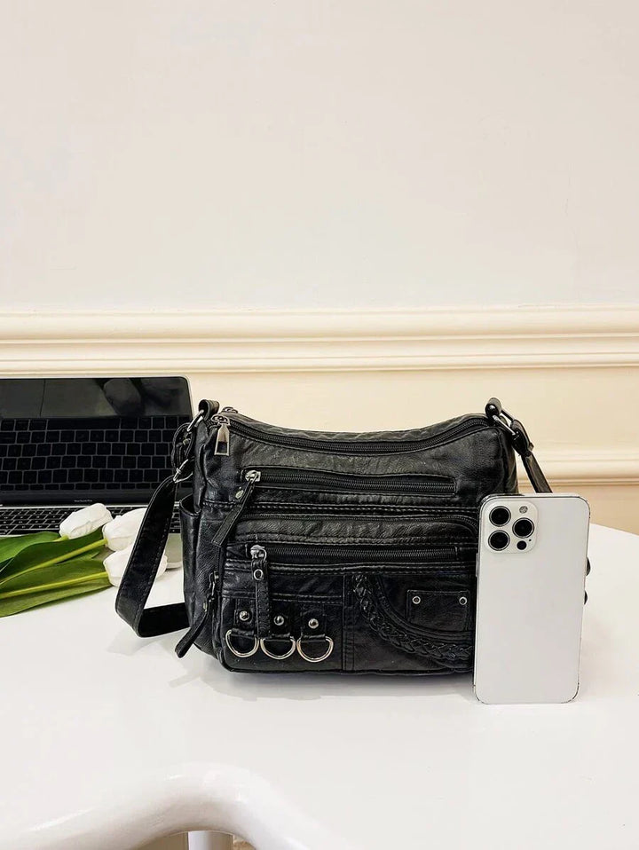 Elizza - Multi-Zip Organizer Bag