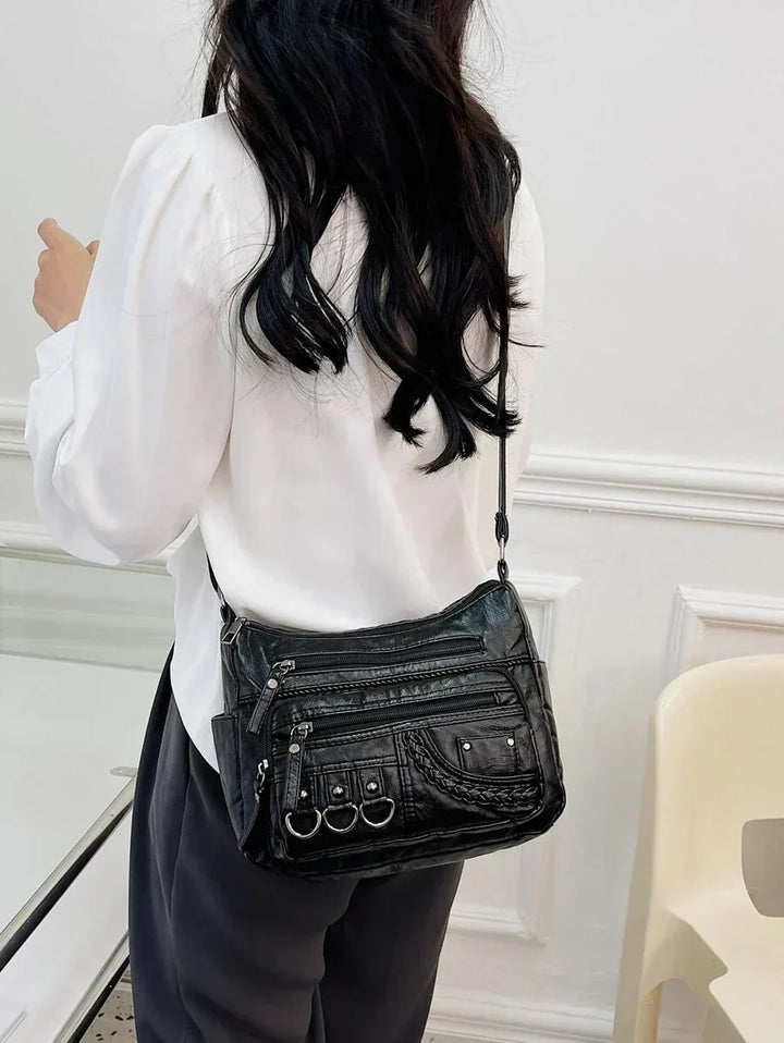 Elizza - Multi-Zip Organizer Bag