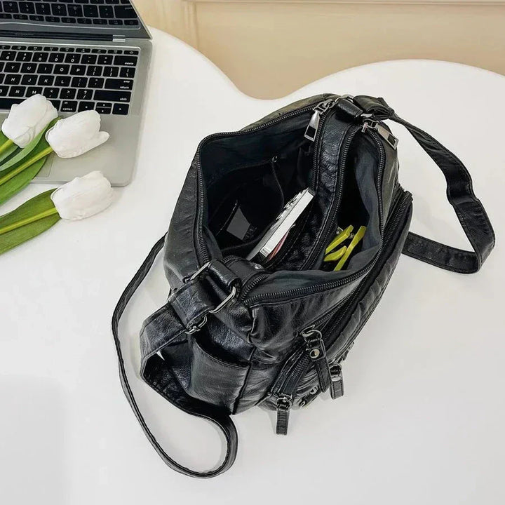 Elizza - Multi-Zip Organizer Bag
