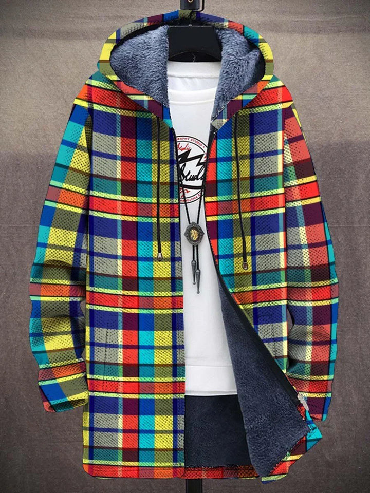 Jordyn - Retro Grid Hoodie