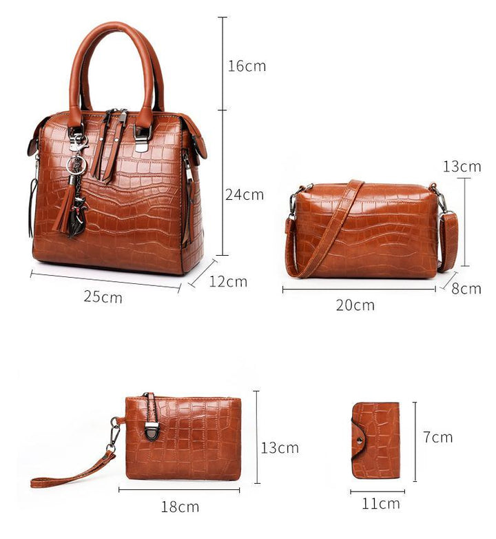 Arlyn - Textured Elegance Bag Set