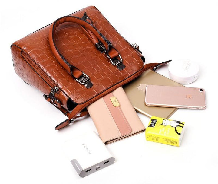 Arlyn - Textured Elegance Bag Set