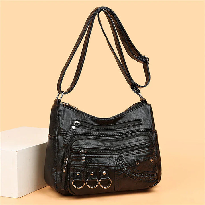 Elizza - Multi-Zip Organizer Bag