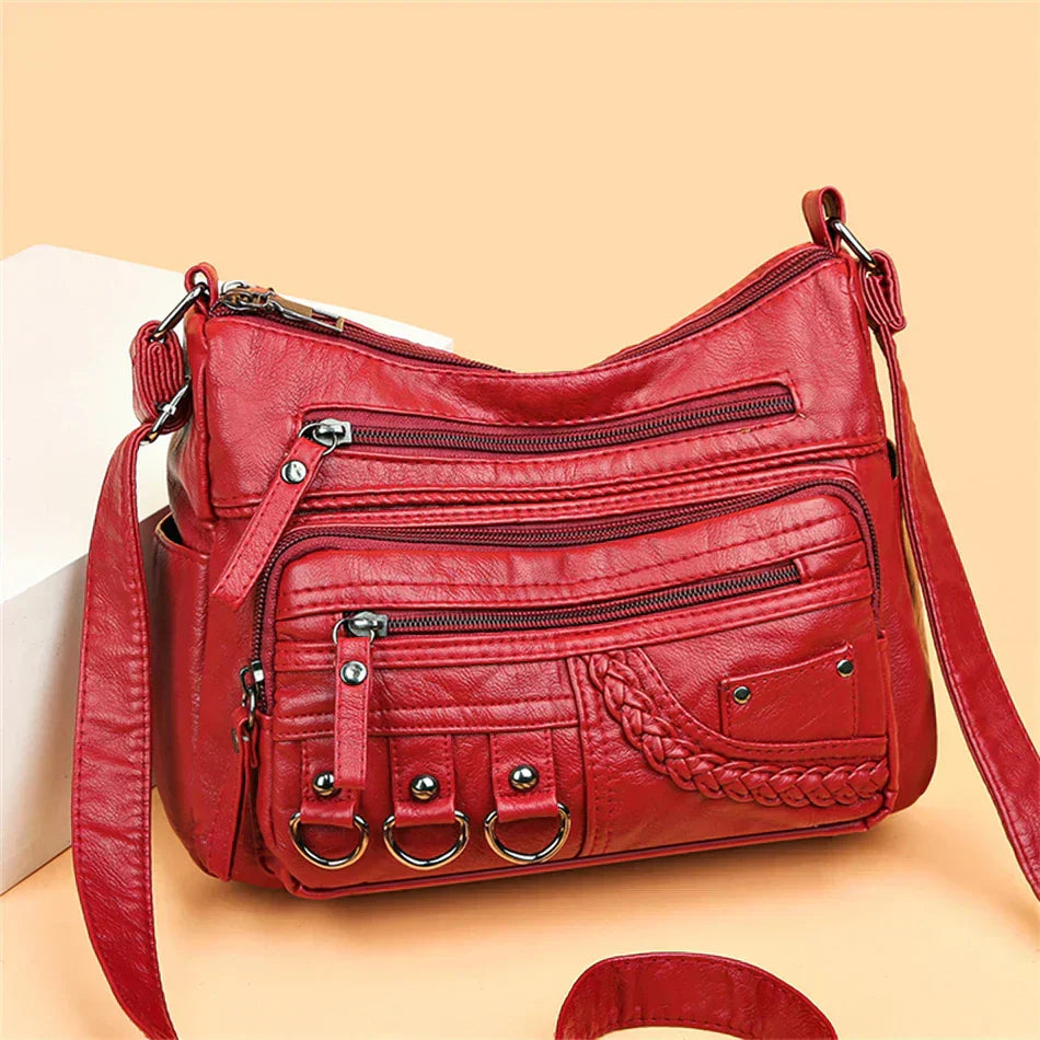 Elizza - Multi-Zip Organizer Bag