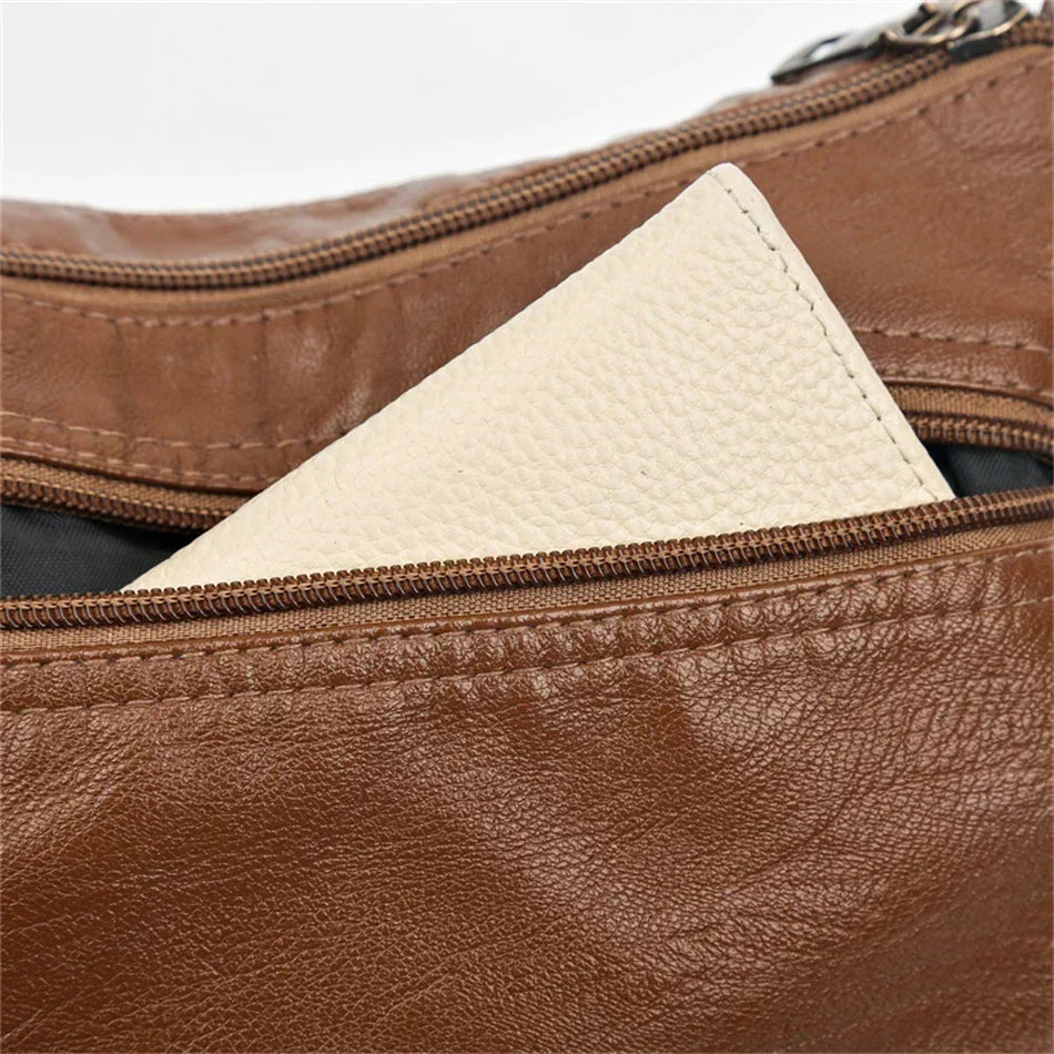 Elizza - Multi-Zip Organizer Bag