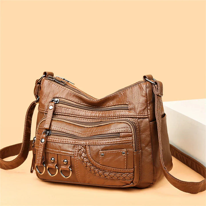 Elizza - Multi-Zip Organizer Bag