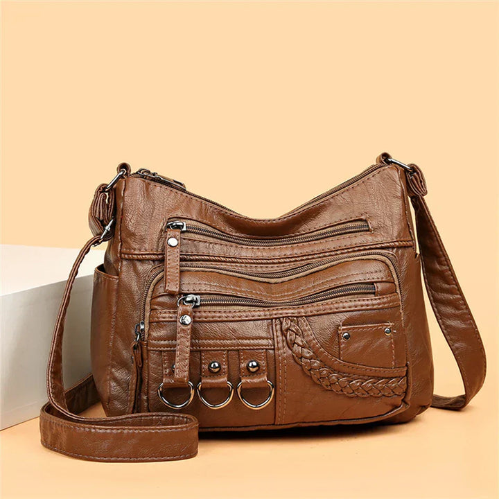 Elizza - Multi-Zip Organizer Bag