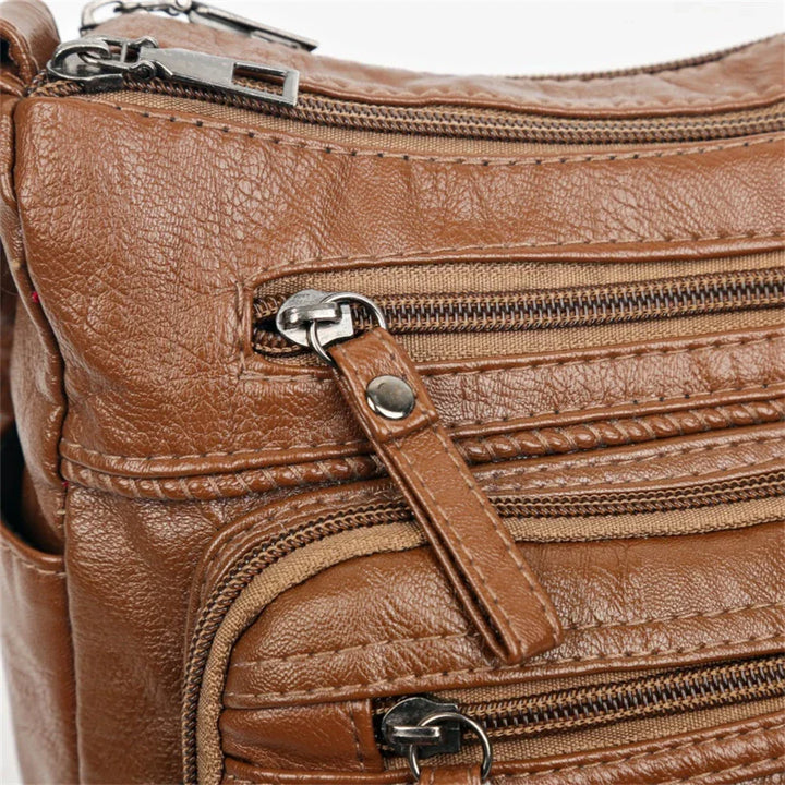 Elizza - Multi-Zip Organizer Bag