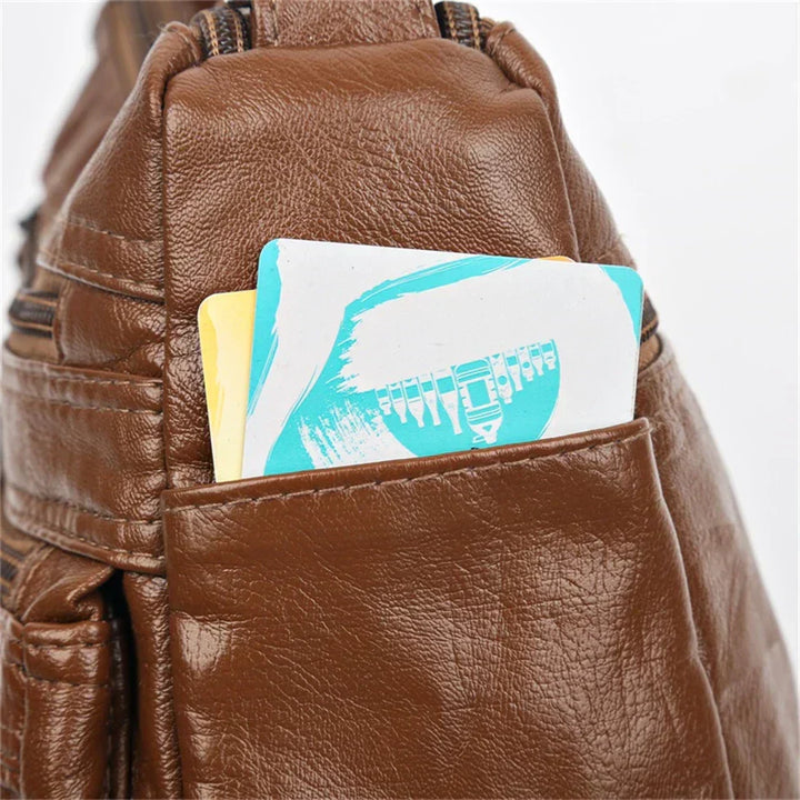 Elizza - Multi-Zip Organizer Bag