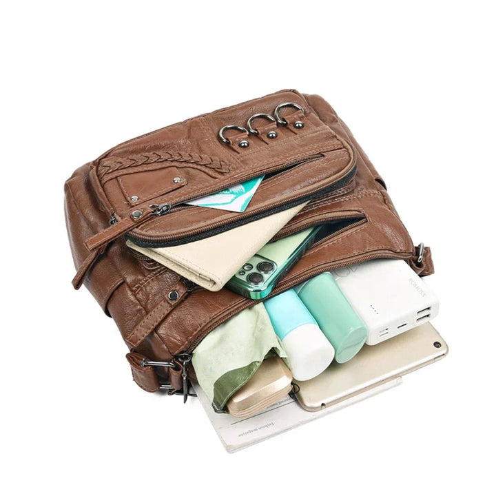 Elizza - Multi-Zip Organizer Bag