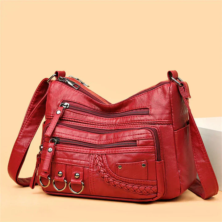 Elizza - Multi-Zip Organizer Bag