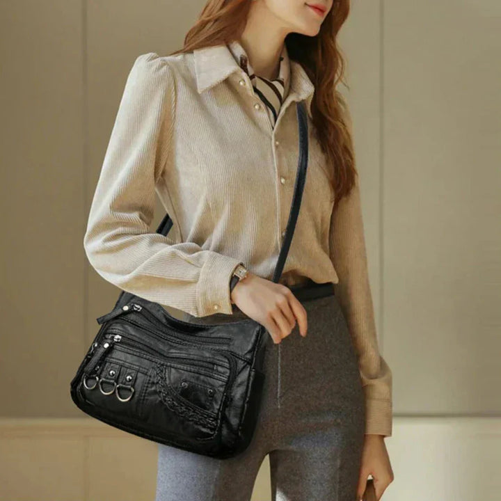 Elizza - Multi-Zip Organizer Bag