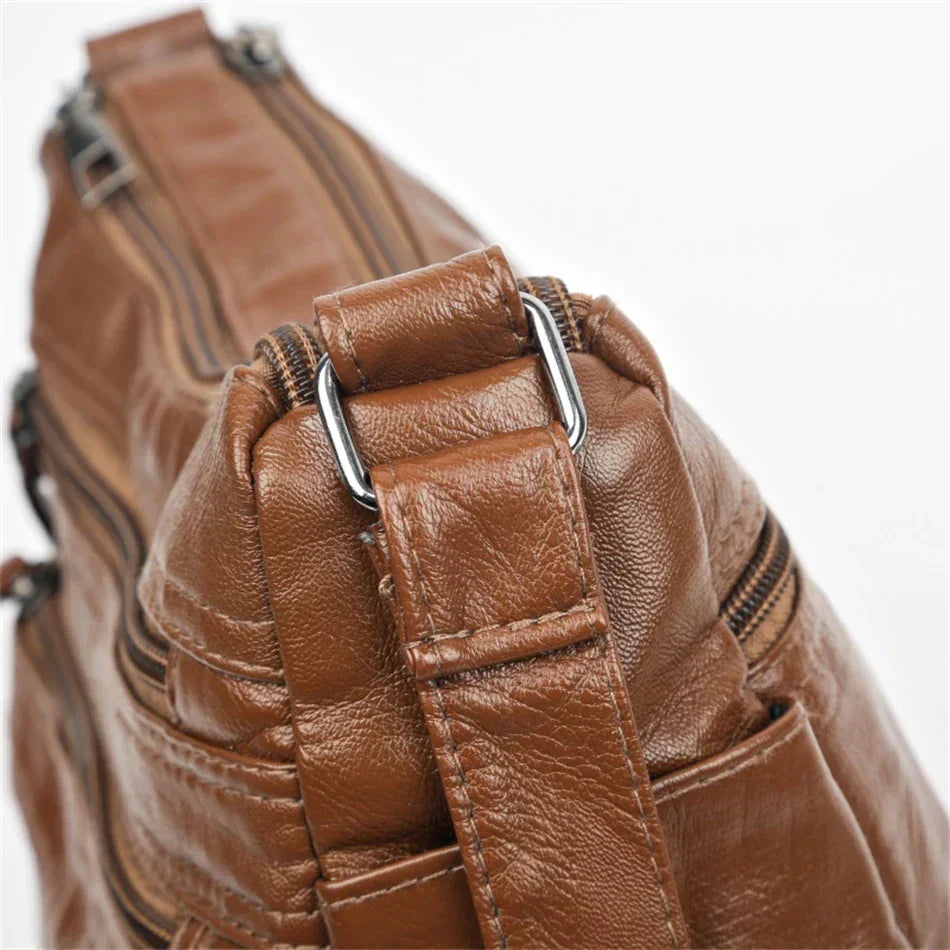 Elizza - Multi-Zip Organizer Bag