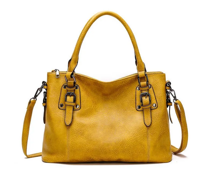 Gwyneth - Buckled Tote Handbag