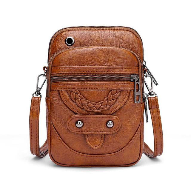 Lorena - Vintage Braided Crossbody Bag