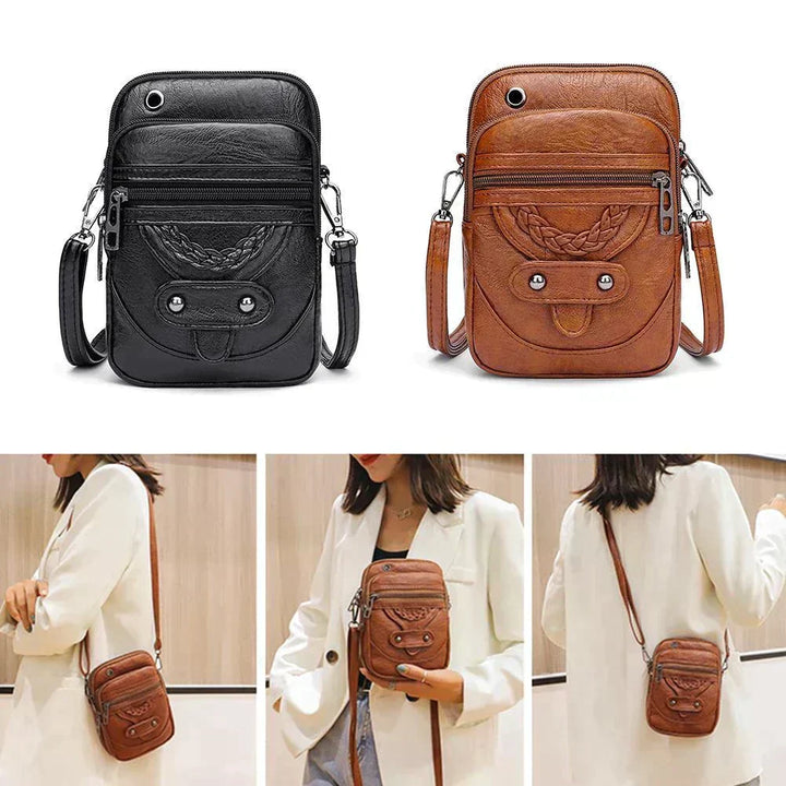 Lorena - Vintage Braided Crossbody Bag