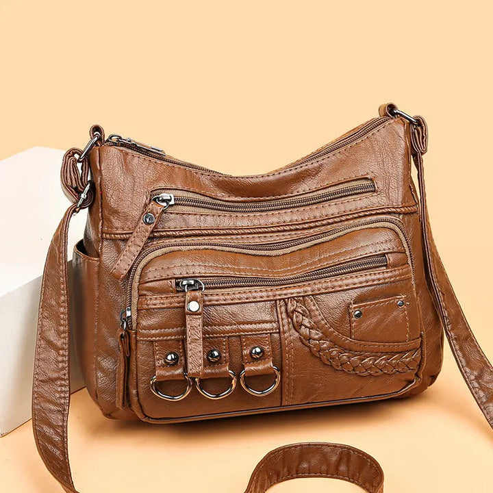Elizza - Multi-Zip Organizer Bag
