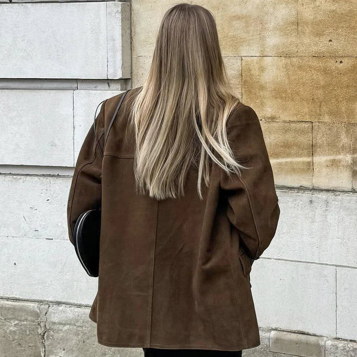 Janice - Suede Blazer Jacket