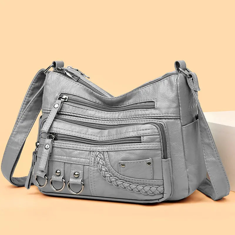 Elizza - Multi-Zip Organizer Bag