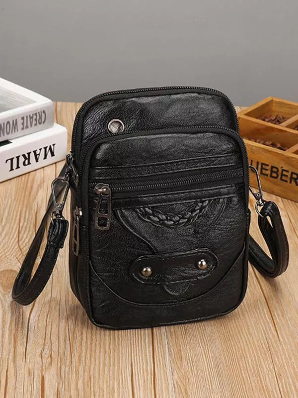 Lorena - Vintage Braided Crossbody Bag