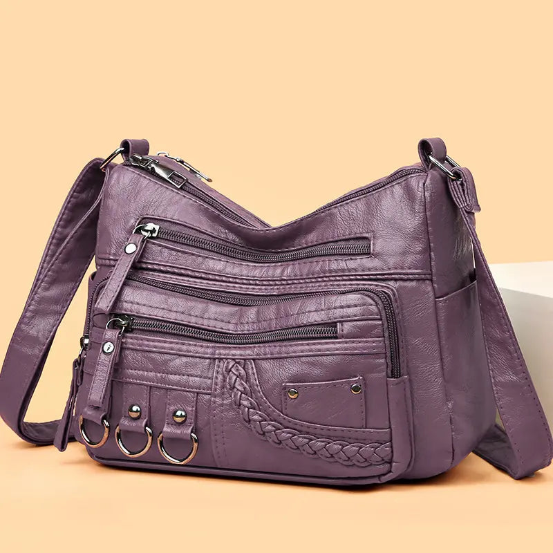 Elizza - Multi-Zip Organizer Bag