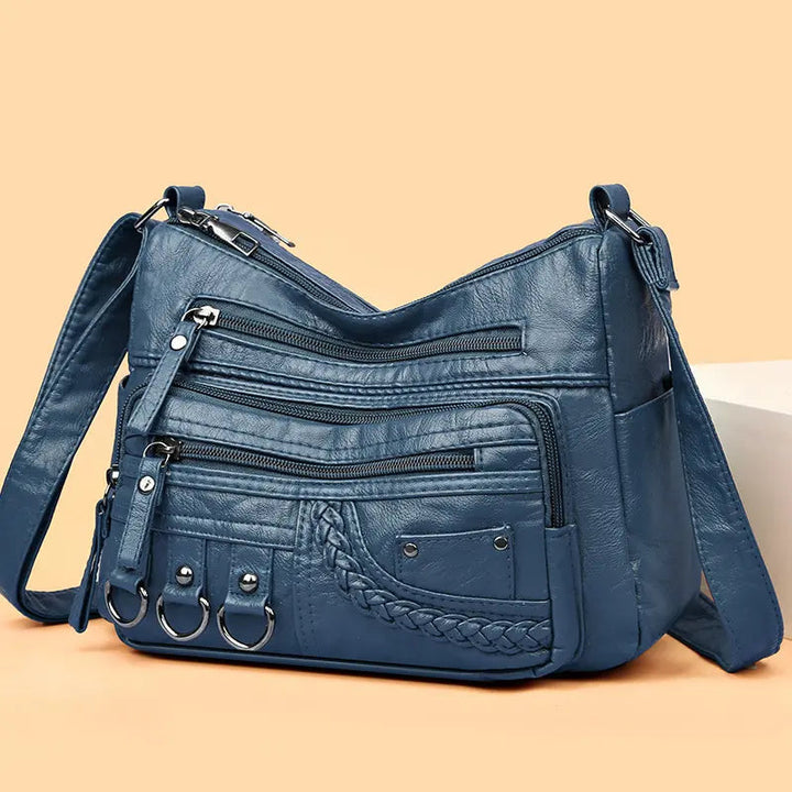 Elizza - Multi-Zip Organizer Bag