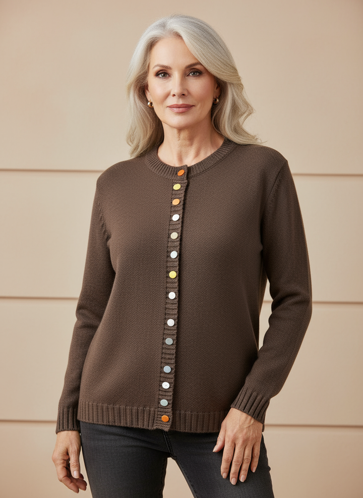 Anelise - Retro Charm Cardigan